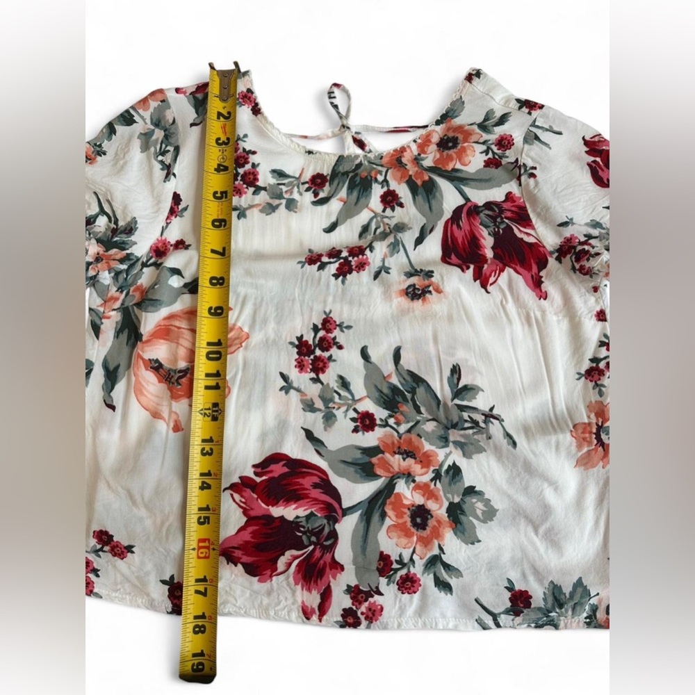Abercrombie & Fitch Floral Cottagecore Top β XS - Picture 6 of 6